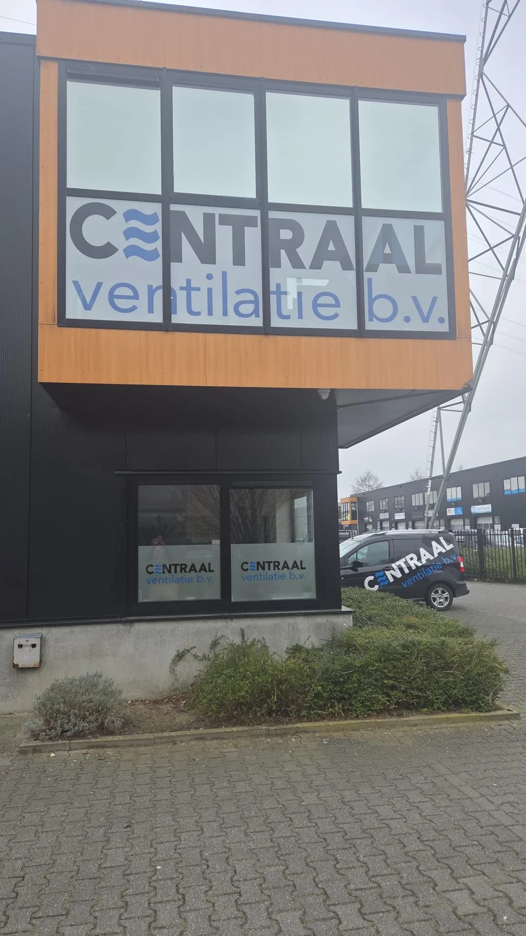 Kantoor en werkplaats van Centraal Ventilatie B.V.